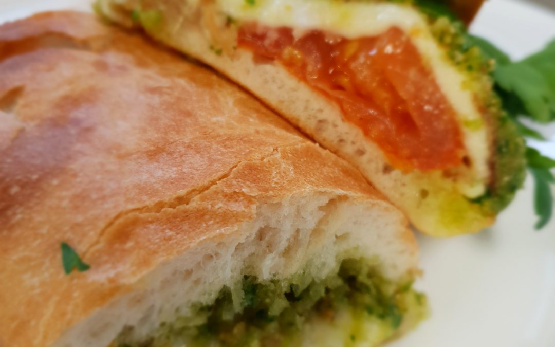 Grilled Mozzarella Sandwich